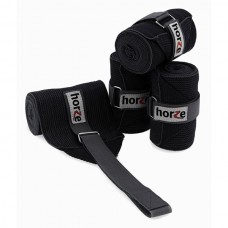 Sportovní bandáže pro koně, barva: černá, balení obsahuje 4ks          